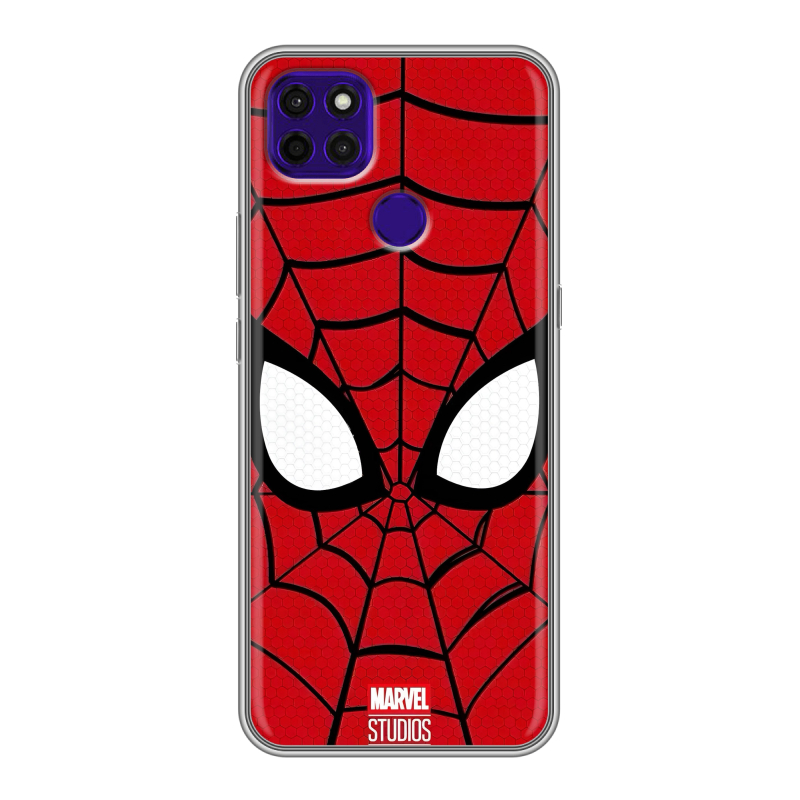 Силиконовый чехол на Lenovo K12 Pro с принтом человек паук spiderman Силиконовый чехол на Lenovo K12 Pro с принтом человек паук spiderman