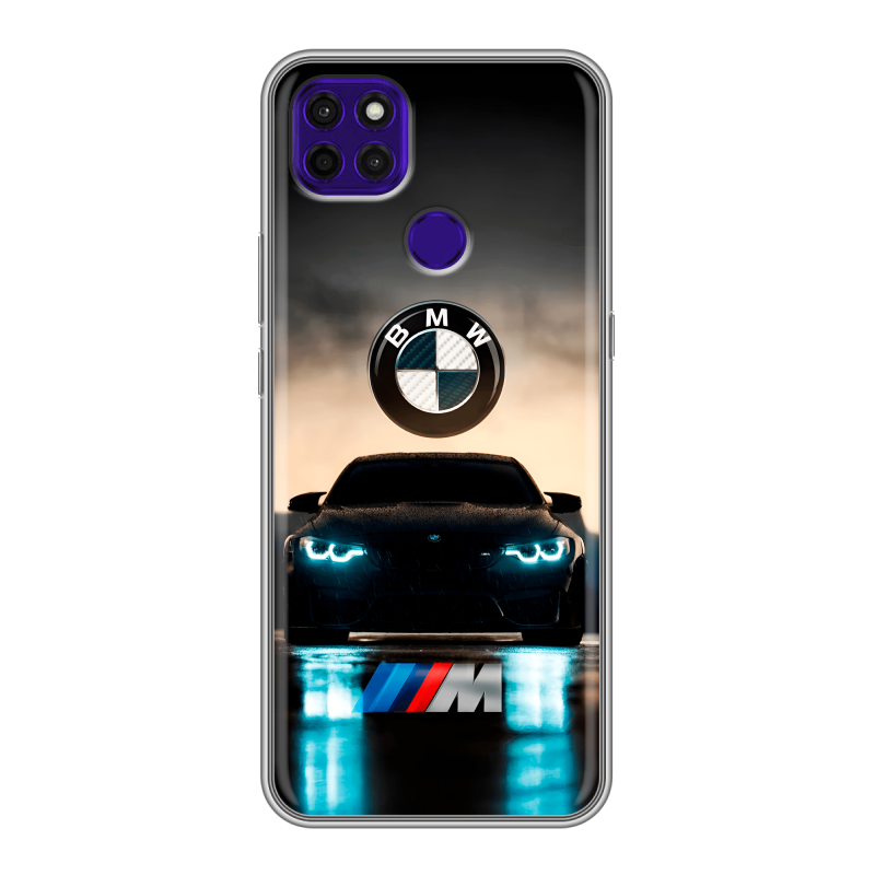 Силиконовый чехол на Lenovo K12 Pro с принтом БМВ BMW Силиконовый чехол на Lenovo K12 Pro с принтом БМВ BMW
