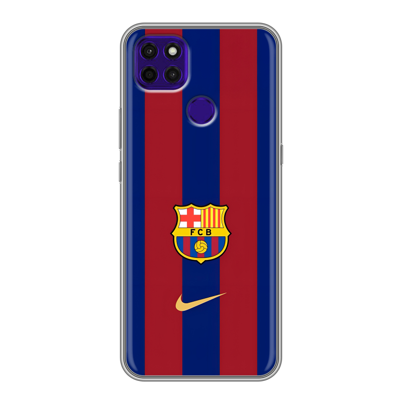 Силиконовый чехол на Lenovo K12 Pro с принтом Барселона Barcelona Силиконовый чехол на Lenovo K12 Pro с принтом Барселона Barcelona