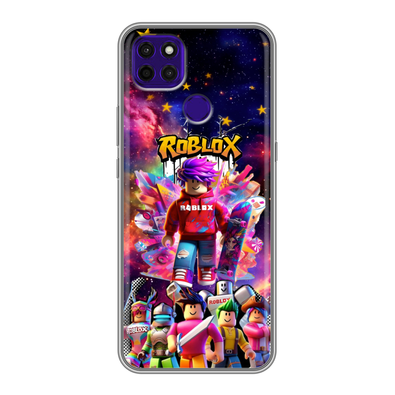 Силиконовый чехол на Lenovo K12 Pro с принтом Roblox Роблокс Силиконовый чехол на Lenovo K12 Pro с принтом Roblox Роблокс