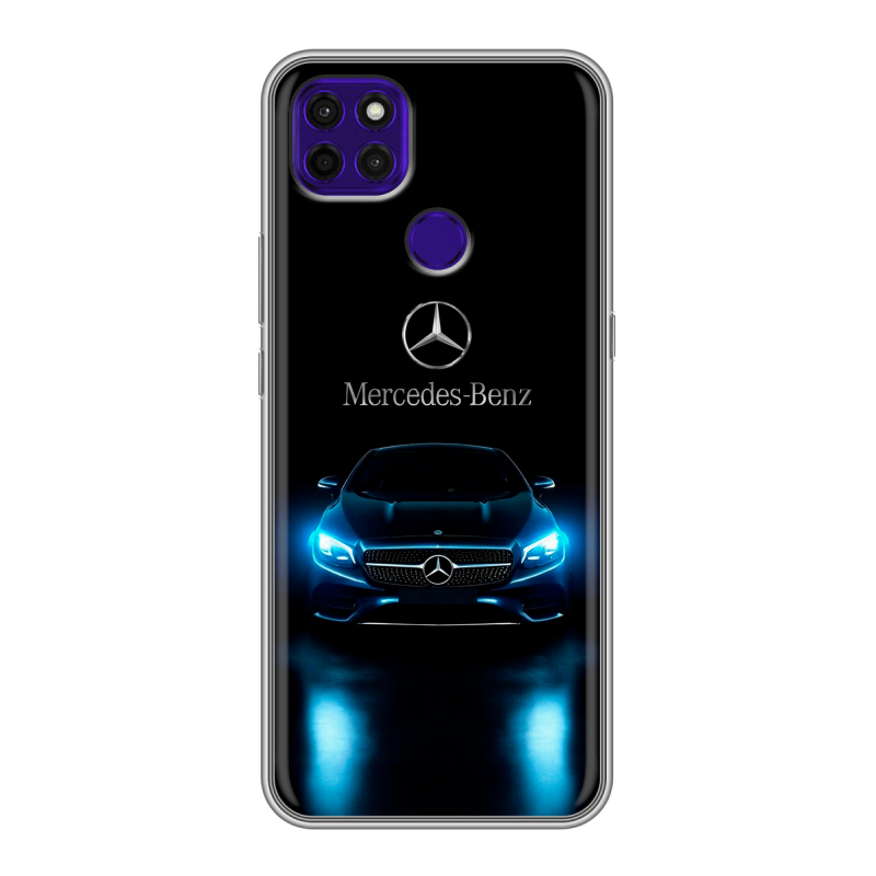 Силиконовый противоударный чехол на Lenovo K12 Pro с принтом Mercedes Мерседес Силиконовый противоударный чехол на Lenovo K12 Pro с принтом Mercedes Мерседес
