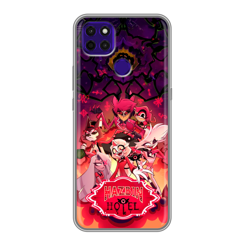 Силиконовый противоударный чехол на Lenovo K12 Pro с принтом Hazbin Hotel Отель Хазбин Силиконовый противоударный чехол на Lenovo K12 Pro с принтом Hazbin Hotel Отель Хазбин
