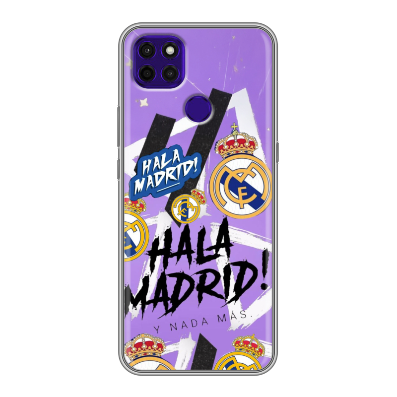 Силиконовый противоударный чехол на Lenovo K12 Pro с принтом Real Madrid Реал Мадрид Силиконовый противоударный чехол на Lenovo K12 Pro с принтом Real Madrid Реал Мадрид
