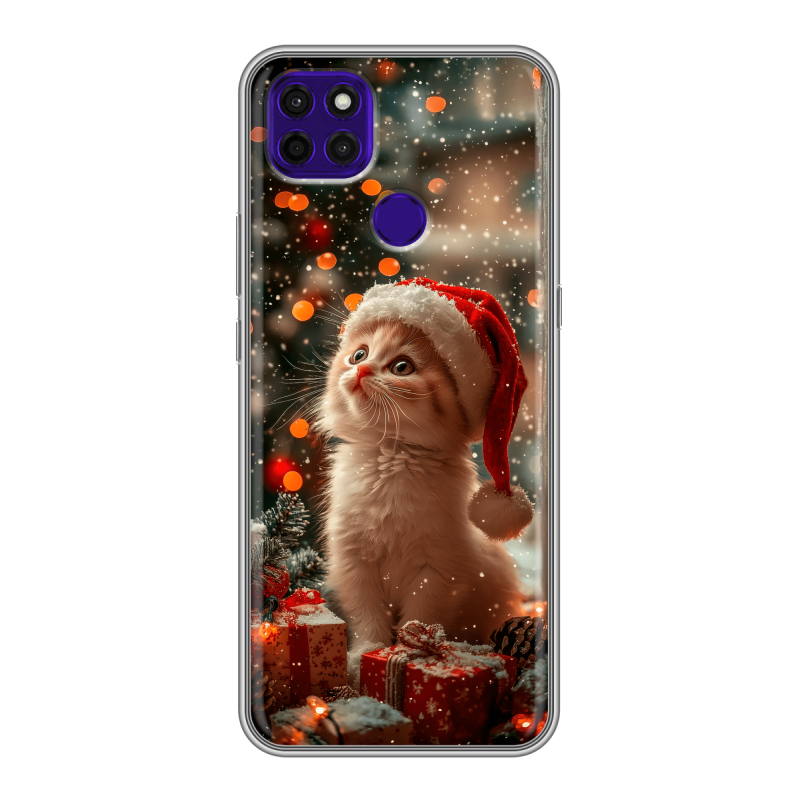 Силиконовый чехол на Lenovo K12 Pro с принтом Новый год Силиконовый чехол на Lenovo K12 Pro с принтом Новый год