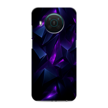 Силиконовый противоударный чехол на Nokia X10 с принтом Абстракиция