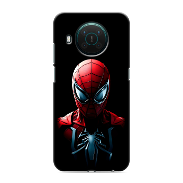 Силиконовый противоударный чехол на Nokia X10 с принтом Spiderman Человек паук