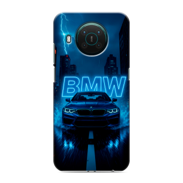 Силиконовый противоударный чехол на Nokia X10 с принтом BMW БМВ Силиконовый противоударный чехол на Nokia X10 с принтом BMW БМВ