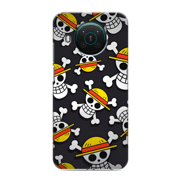 Силиконовый противоударный чехол на Nokia X10 с принтом One Piece Ван Пис Силиконовый противоударный чехол на Nokia X10 с принтом One Piece Ван Пис