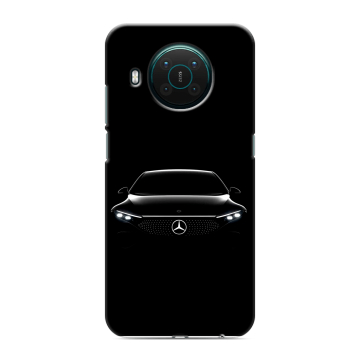 Силиконовый противоударный чехол на Nokia X10 с принтом Mercedes Мерседес
