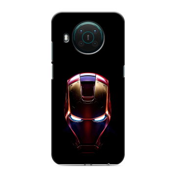 Силиконовый противоударный чехол на Nokia X10 с принтом IronMan Железный человек Силиконовый противоударный чехол на Nokia X10 с принтом IronMan Железный человек