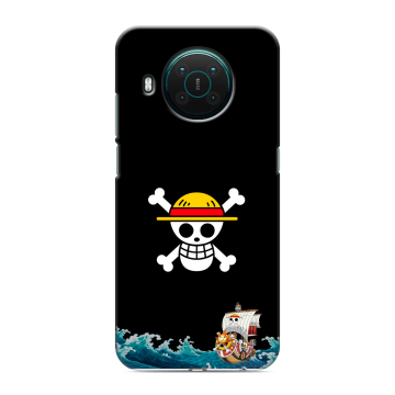 Силиконовый противоударный чехол на Nokia X10 с принтом One Piece Ван Пис