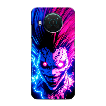 Силиконовый противоударный чехол на Nokia X10 с принтом Death note Тетрадь смерти Силиконовый противоударный чехол на Nokia X10 с принтом Death note Тетрадь смерти