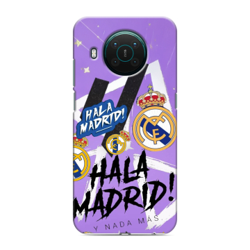 Силиконовый противоударный чехол на Nokia X10 с принтом Real Madrid Реал Мадрид Силиконовый противоударный чехол на Nokia X10 с принтом Real Madrid Реал Мадрид