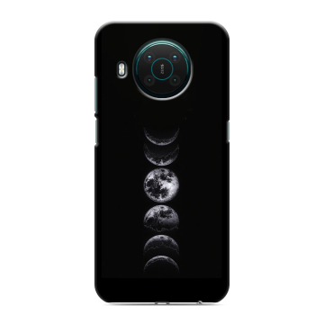 Силиконовый противоударный чехол на Nokia X10 с принтом женский