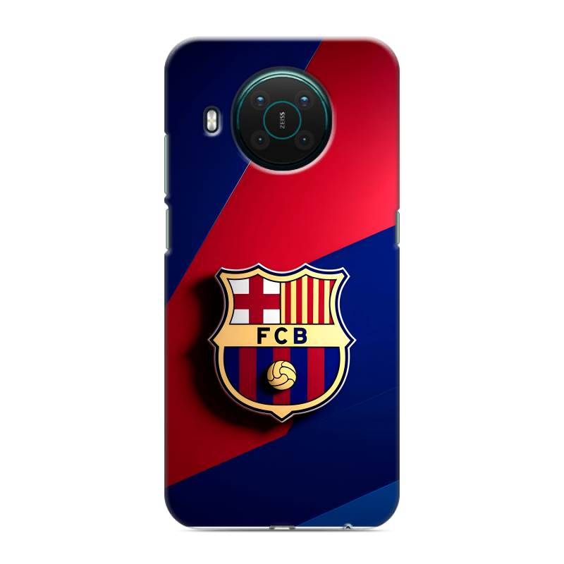 Силиконовый противоударный чехол на Nokia X10 с принтом Барселона Barcelona Силиконовый противоударный чехол на Nokia X10 с принтом Барселона Barcelona