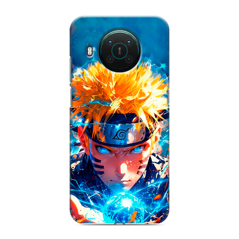 Силиконовый противоударный чехол на Nokia X10 с принтом Аниме Наруто Naruto Силиконовый противоударный чехол на Nokia X10 с принтом Аниме Наруто Naruto