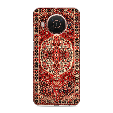 Силиконовый противоударный чехол на Nokia X20 с принтом Ковер