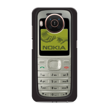 Силиконовый противоударный чехол на Nokia X20 с принтом Ретро Нокия