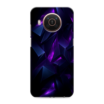 Силиконовый противоударный чехол на Nokia X20 с принтом Абстракиция