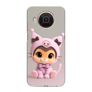 Силиконовый противоударный чехол на Nokia X20 с принтом Куроми Kuromi 