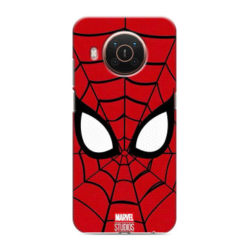 Силиконовый противоударный чехол на Nokia X20 с принтом человек паук spiderman