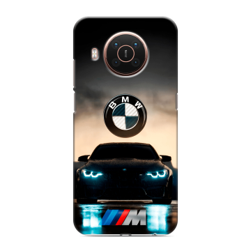 Силиконовый противоударный чехол на Nokia X20 с принтом БМВ BMW