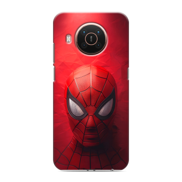 Силиконовый противоударный чехол на Nokia X20 с принтом Spiderman Человек паук