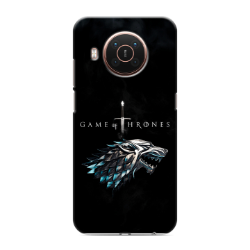 Силиконовый противоударный чехол на Nokia X20 с принтом Игра Престолов Game Thrones