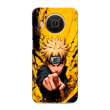 Силиконовый противоударный чехол на Nokia X20 с принтом Naruto Наруто Силиконовый противоударный чехол на Nokia X20 с принтом Naruto Наруто
