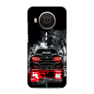 Силиконовый противоударный чехол на Nokia X20 с принтом BMW БМВ