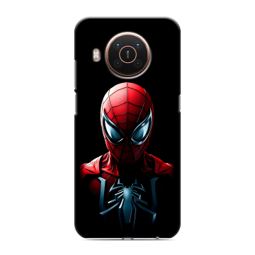 Силиконовый противоударный чехол на Nokia X20 с принтом Spiderman Человек паук