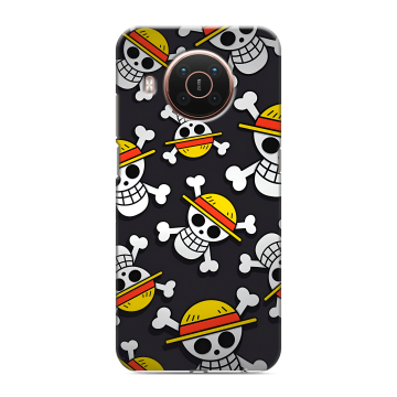 Силиконовый противоударный чехол на Nokia X20 с принтом One Piece Ван Пис Силиконовый противоударный чехол на Nokia X20 с принтом One Piece Ван Пис