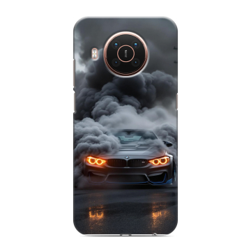 Силиконовый противоударный чехол на Nokia X20 с принтом BMW БМВ