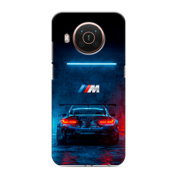 Силиконовый противоударный чехол на Nokia X20 с принтом BMW БМВ