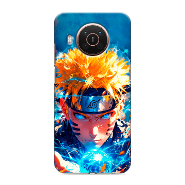 Силиконовый противоударный чехол на Nokia X20 с принтом Аниме Наруто Naruto