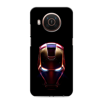 Силиконовый противоударный чехол на Nokia X20 с принтом IronMan Железный человек