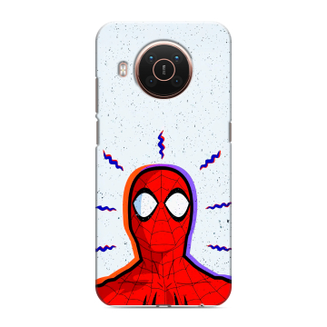 Силиконовый противоударный чехол на Nokia X20 с принтом Spiderman Человек паук Силиконовый противоударный чехол на Nokia X20 с принтом Spiderman Человек паук