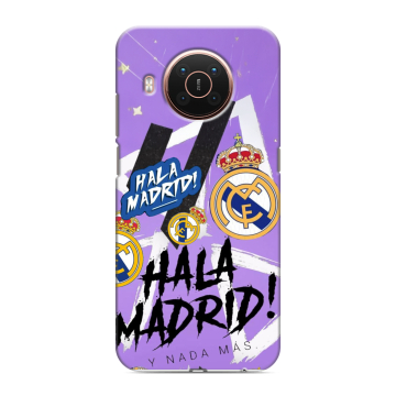 Силиконовый противоударный чехол на Nokia X20 с принтом Real Madrid Реал Мадрид