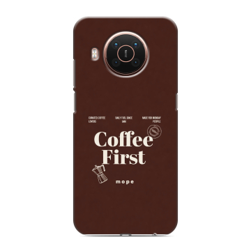 Силиконовый противоударный чехол на Nokia X20 с принтом женский