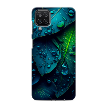Силиконовый чехол на Samsung Galaxy M12 с принтом Листья Силиконовый чехол на Samsung Galaxy M12 с принтом Листья