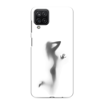 Силиконовый чехол на Samsung Galaxy M12 с принтом Силуэт