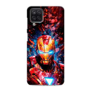 Силиконовый чехол на Samsung Galaxy M12 с принтом Железный человек Ironman Силиконовый чехол на Samsung Galaxy M12 с принтом Железный человек Ironman