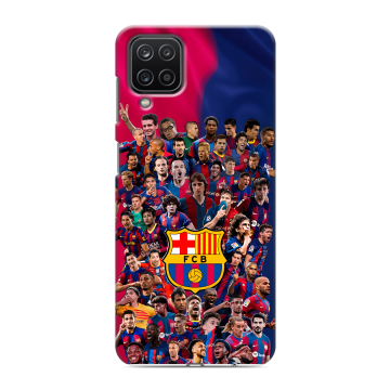 Силиконовый чехол на Samsung Galaxy M12 с принтом Барселона Barcelona