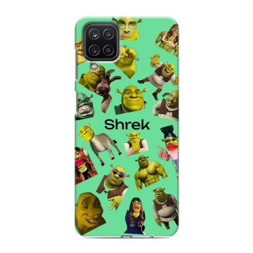 Силиконовый чехол на Samsung Galaxy M12 с принтом Шрек Shrek Силиконовый чехол на Samsung Galaxy M12 с принтом Шрек Shrek