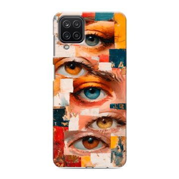 Силиконовый чехол на Samsung Galaxy M12 с принтом Модный принт Силиконовый чехол на Samsung Galaxy M12 с принтом Модный принт