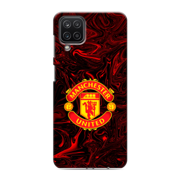 Силиконовый чехол на Samsung Galaxy M12 с принтом Manchester United Силиконовый чехол на Samsung Galaxy M12 с принтом Manchester United