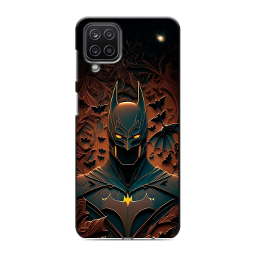 Силиконовый чехол на Samsung Galaxy M12 с принтом Batman Бэтмен Силиконовый чехол на Samsung Galaxy M12 с принтом Batman Бэтмен