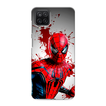 Силиконовый чехол на Samsung Galaxy M12 с принтом Spiderman Человек паук Силиконовый чехол на Samsung Galaxy M12 с принтом Spiderman Человек паук