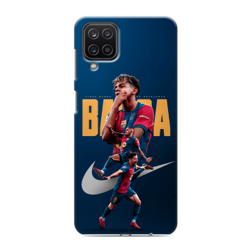 Силиконовый чехол на Samsung Galaxy M12 с принтом Барселона Barca Yamal Силиконовый чехол на Samsung Galaxy M12 с принтом Барселона Barca Yamal