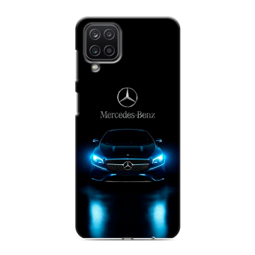 Силиконовый чехол на Samsung Galaxy M12 с принтом Mercedes Мерседес